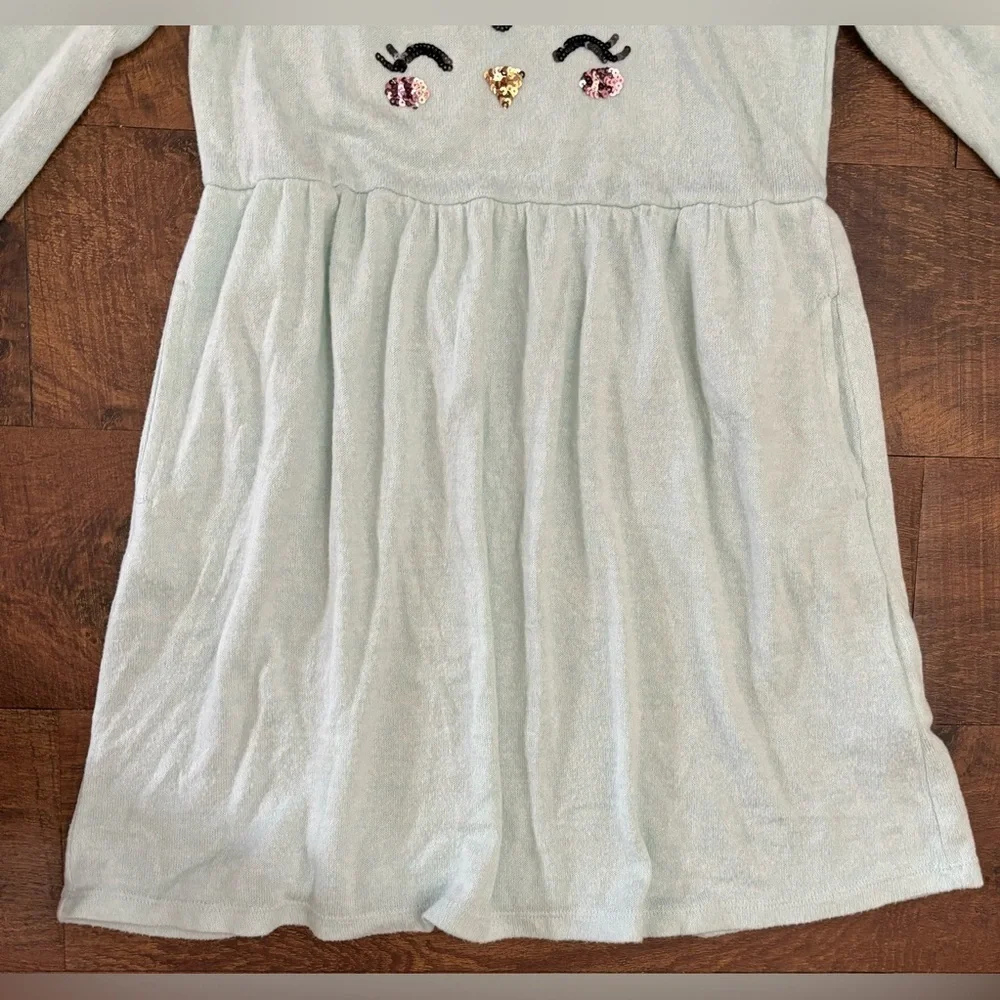 Rumi+Ryder girls sequin penguin dress Sz medium 8/10